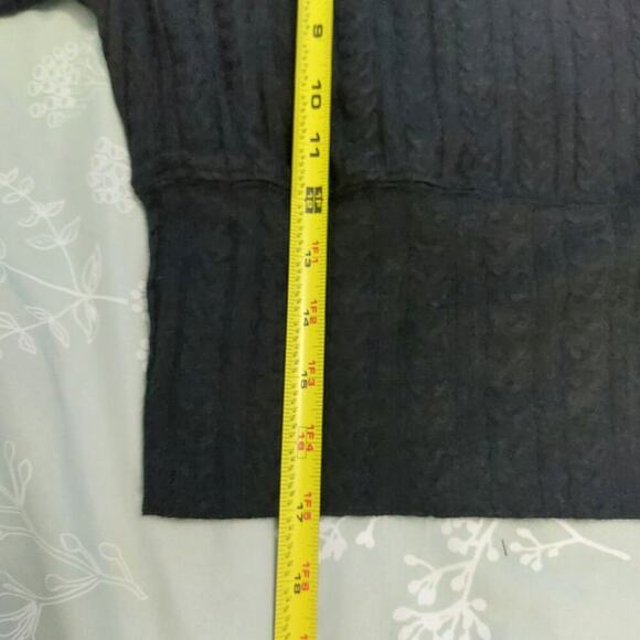 Band of the Free BOG Raquel Cable Knit Sweater Dark academia  Preppy CorpCore - Picture 5 of 8